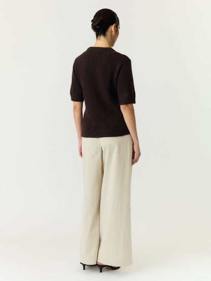 Pull JOHI chocolat