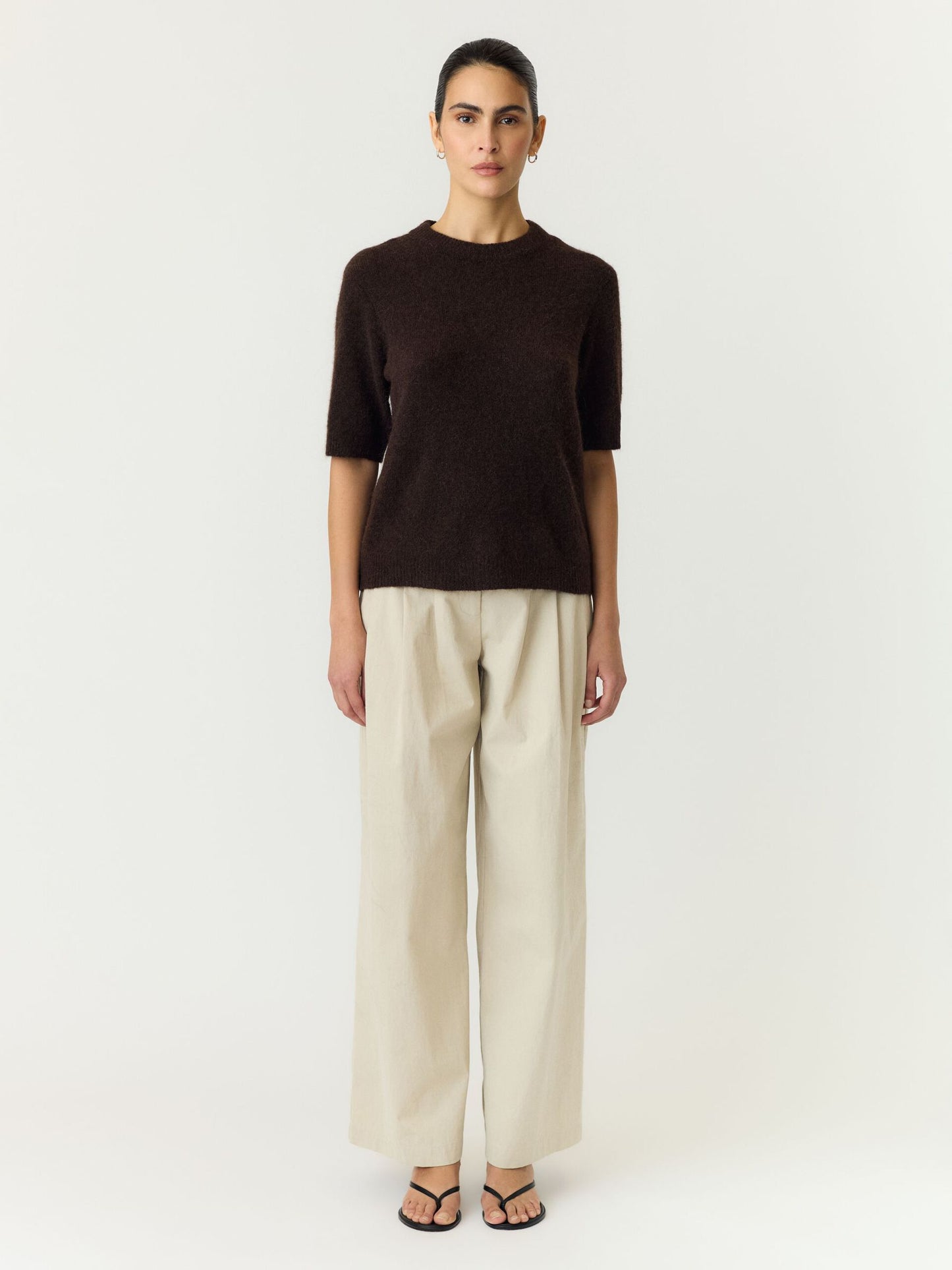 Pull JOHI chocolat