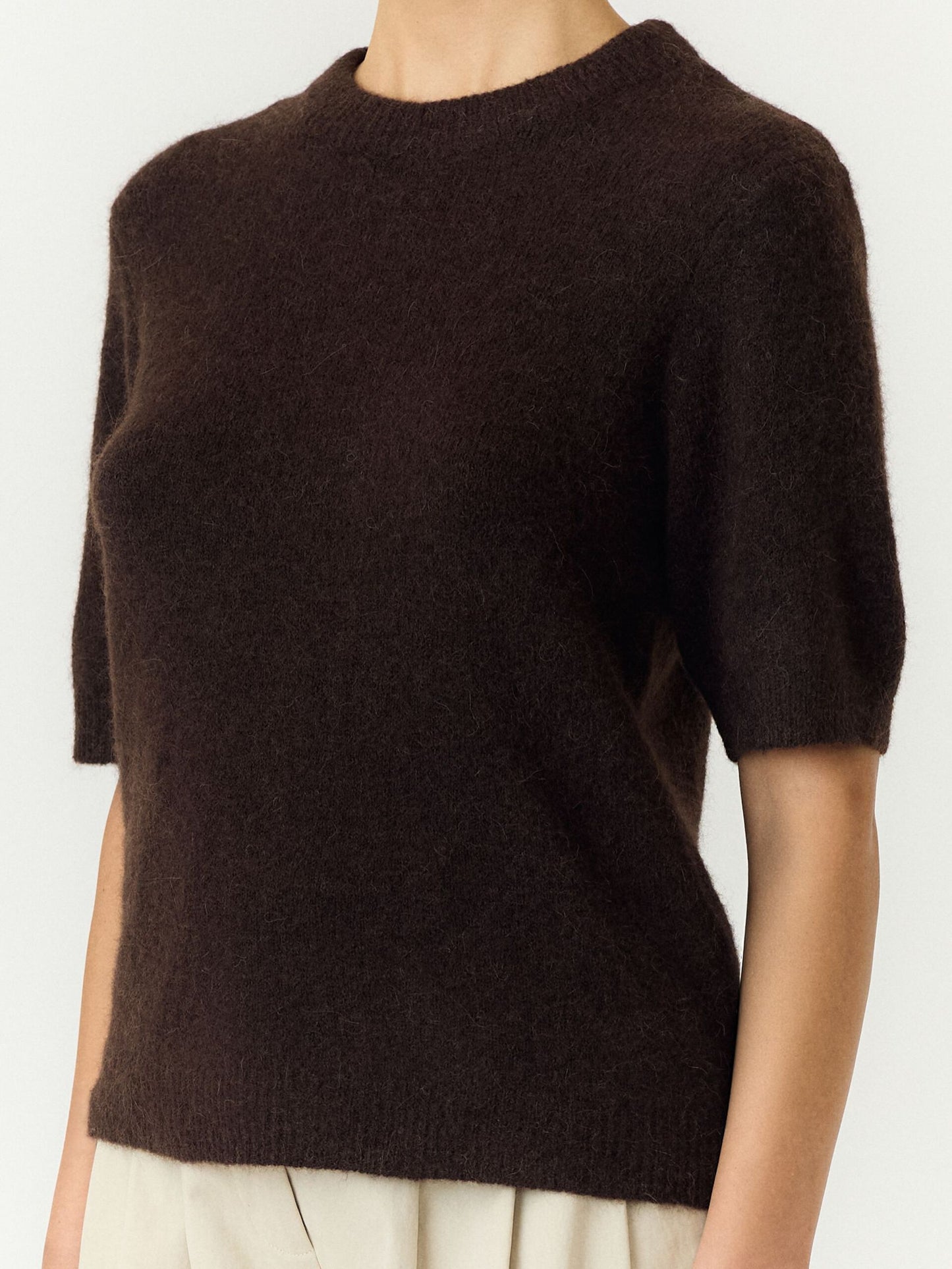 Pull JOHI chocolat