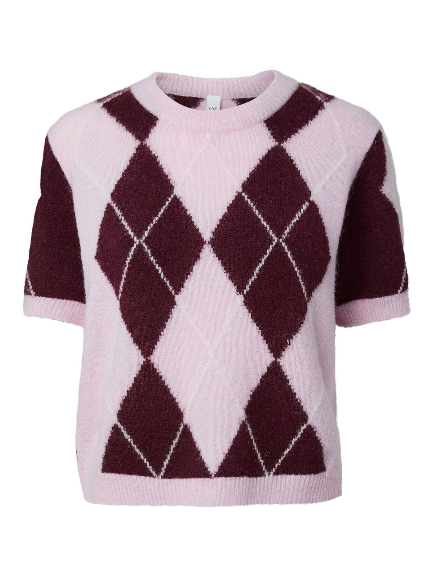 Pull JOHI rose/bordeaux