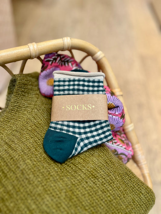 Chaussettes PIQUE-NIQUE sapin