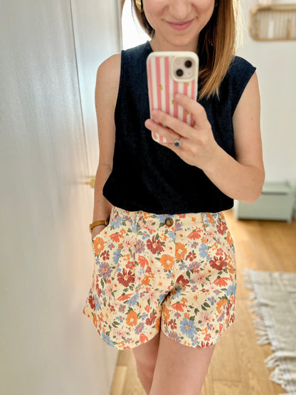Short ADÈLE fleurie