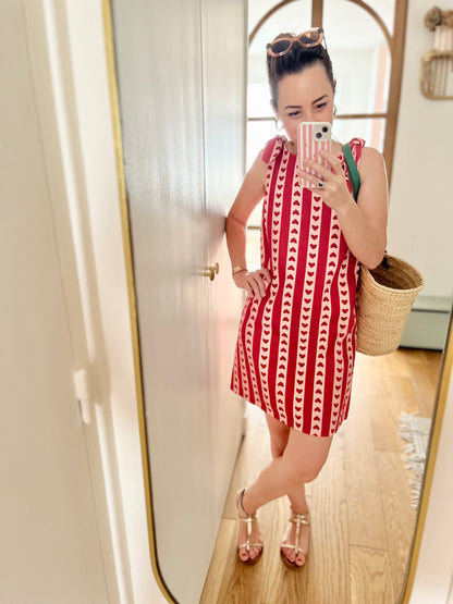 Robe GABRIELLE coeur rouge