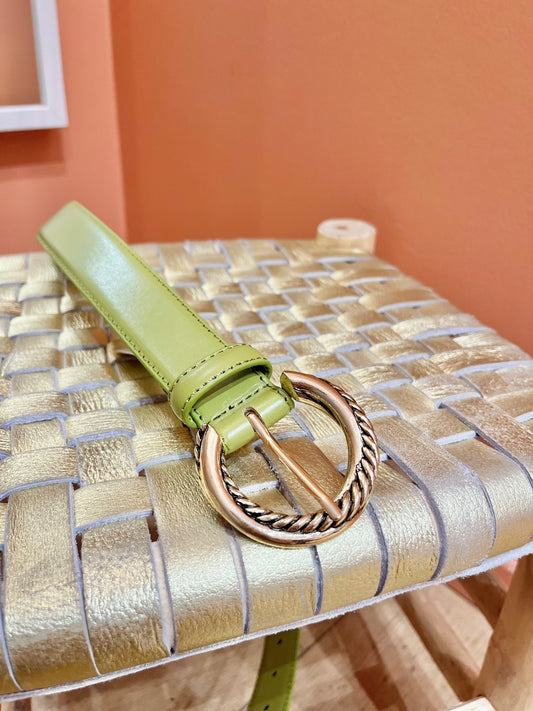 Ceinture JENNY pistache