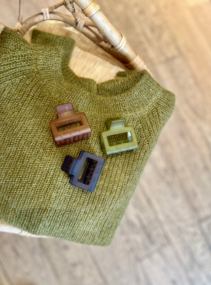 Pince CAROLINE mocha