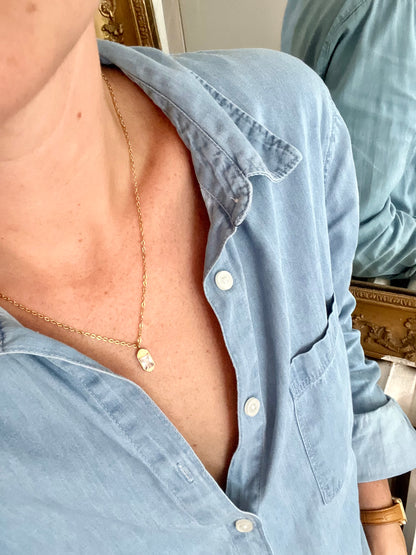 Collier KATE pendentif cristal