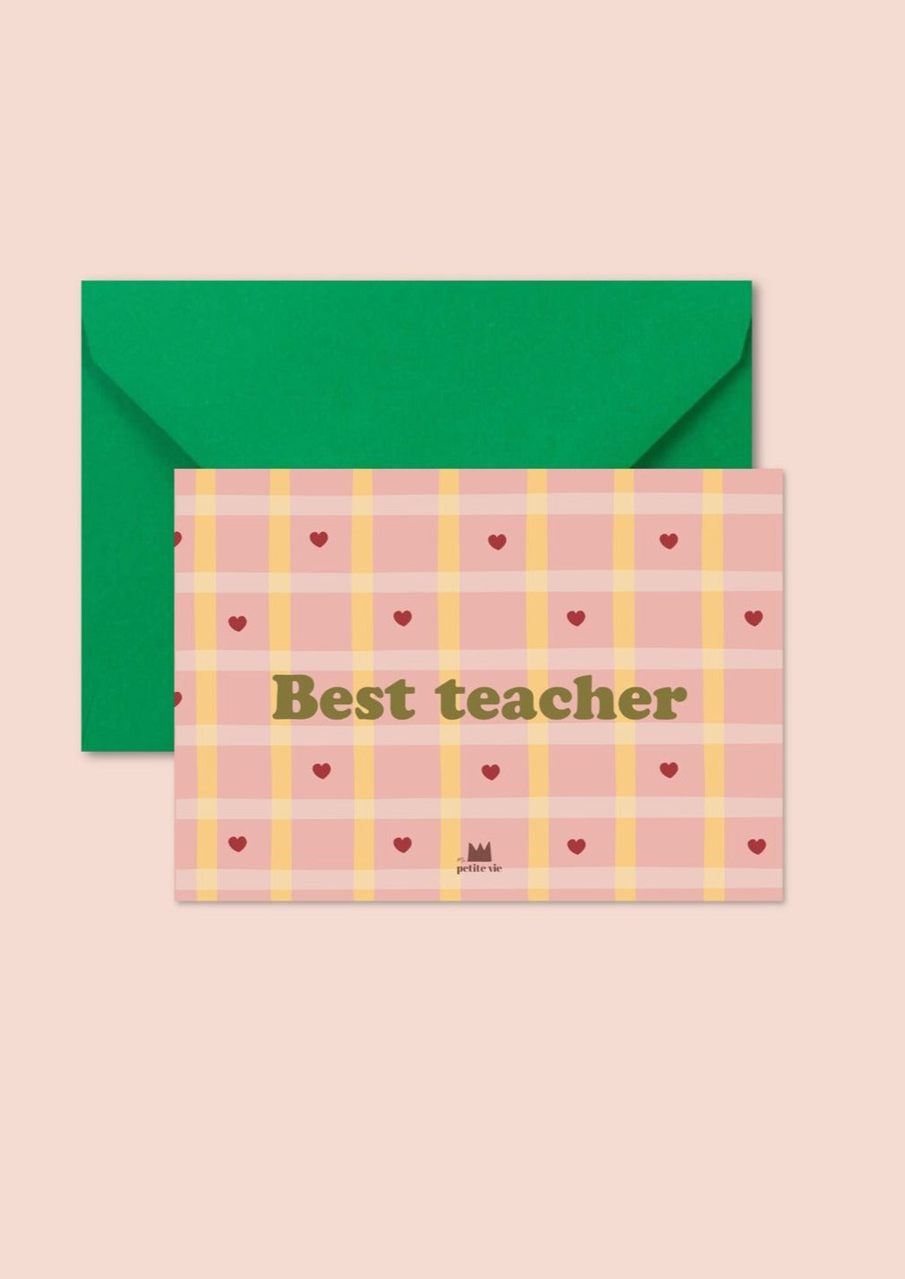 Carte postale BEST TEACHER