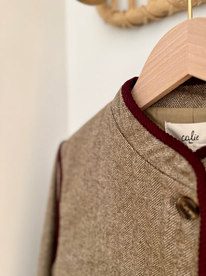Veste GWENDAL kaki chinée
