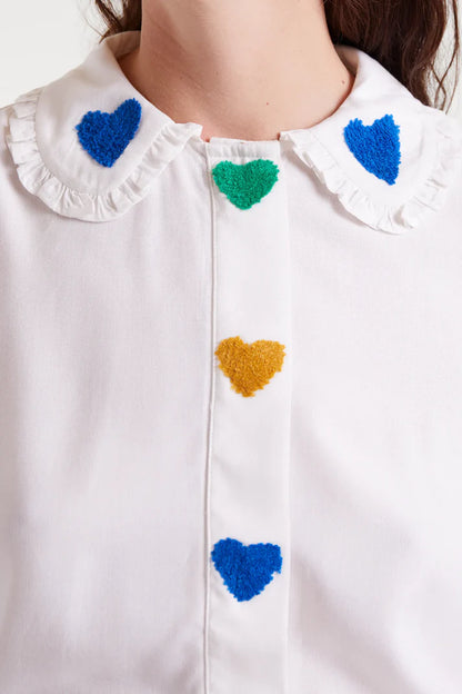 Chemise LOLA coeur