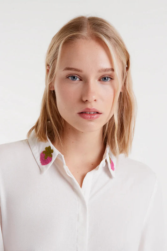 Chemise ALBA fraise