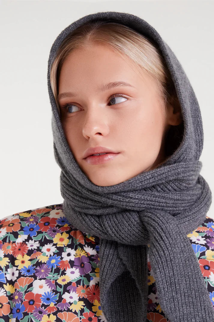 Bonnet/Echarpe PABLO gris