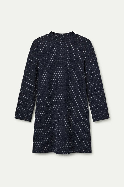 Robe IRENE jacquard pois