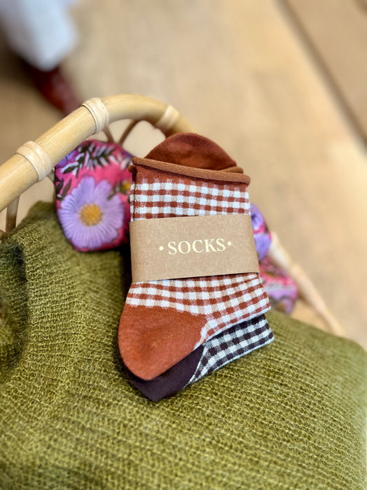 Chaussettes PIQUE-NIQUE écureuil