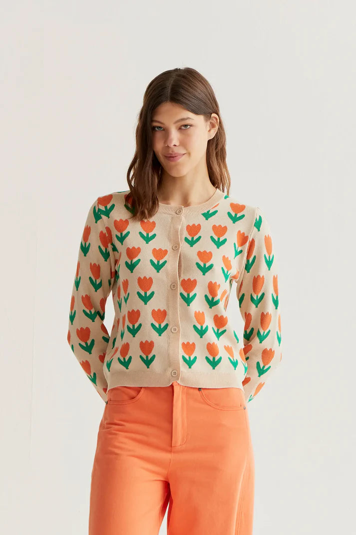 Cardigan TULIPES