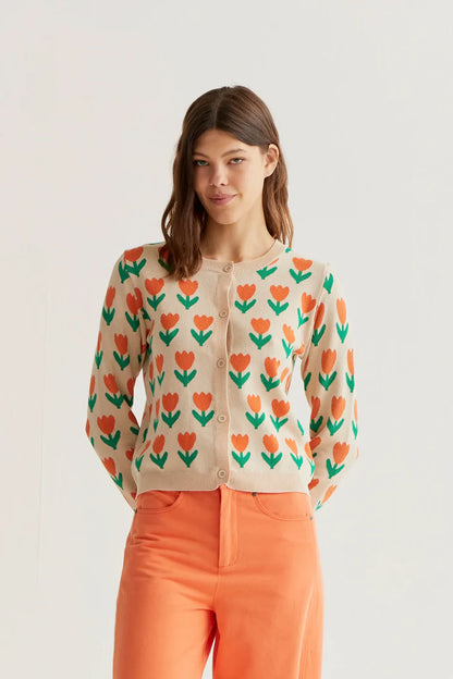 Cardigan TULIPES