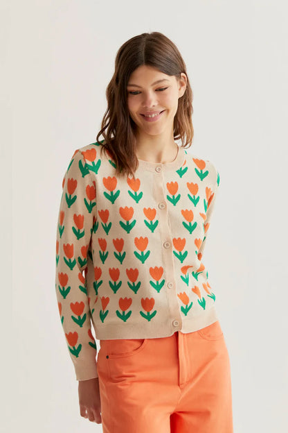 Cardigan TULIPES