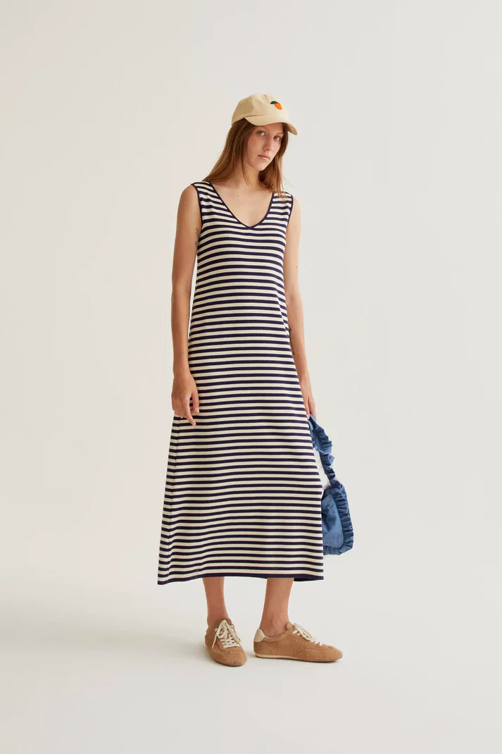 Robe marinière HORTENSE bleue
