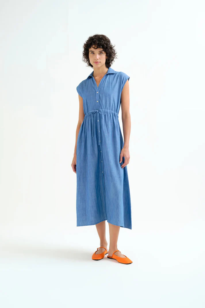 Robe CARLA chambray