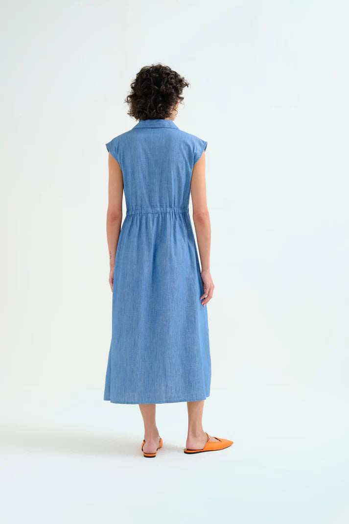 Robe CARLA chambray