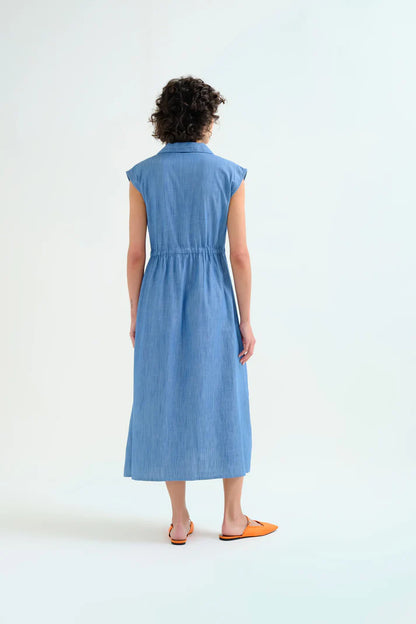 Robe CARLA chambray