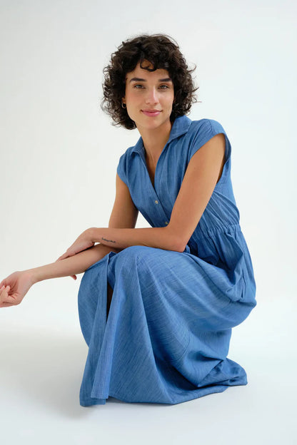 Robe CARLA chambray
