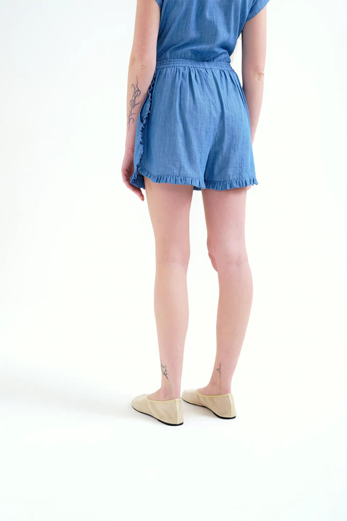 Short ELENA chambray