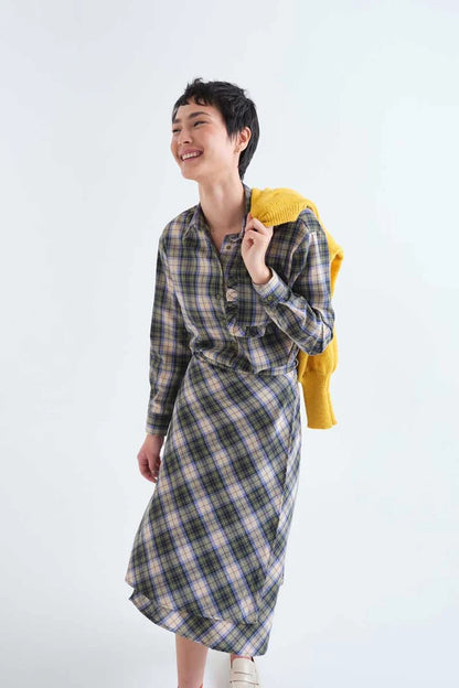 Chemise CÉSAR carreaux verte