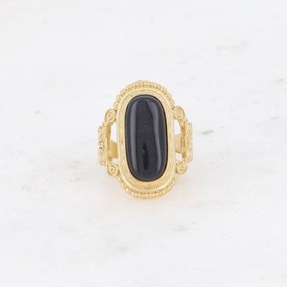 Bague VICTORIA noire