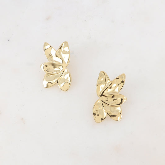 Boucles d'oreilles SIDONA feuillage