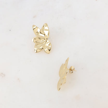 Boucles d'oreilles SIDONA feuillage