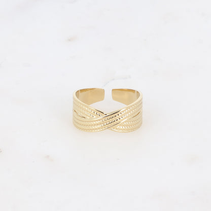 Bague EMILIE enlacée
