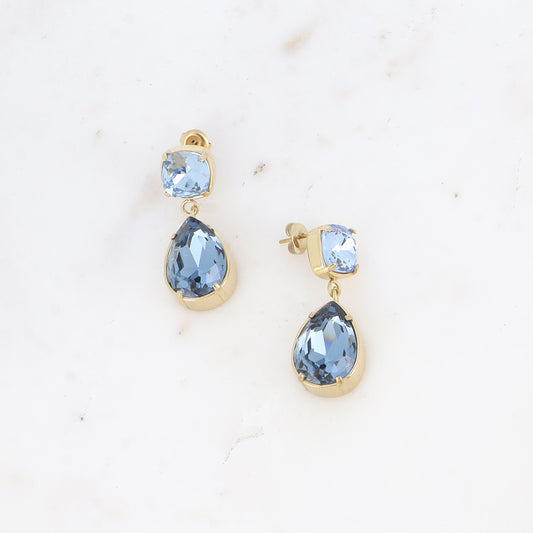 Boucles BELLA bleues