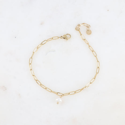 Bracelet LOUISA perle nacrée