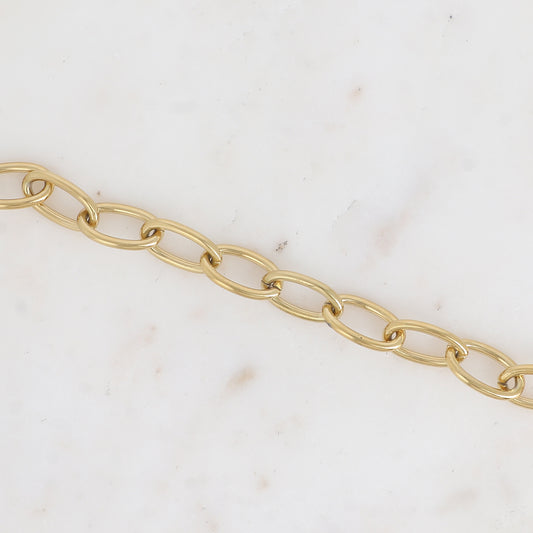 Bracelet DELIE maillon oval