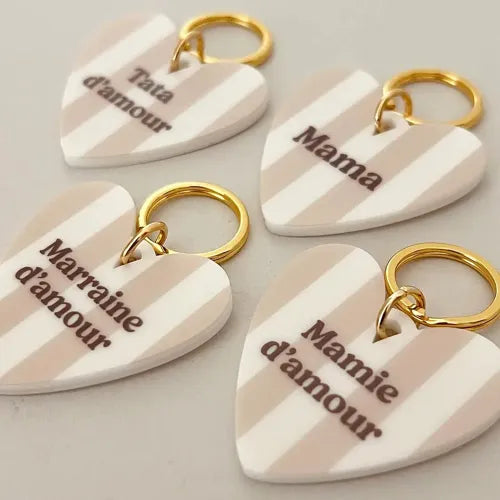Porte clés MAMIE D'AMOUR