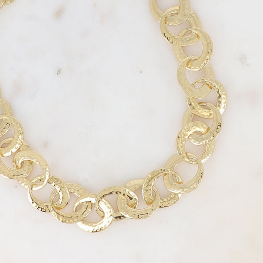 Collier JUDITH doré