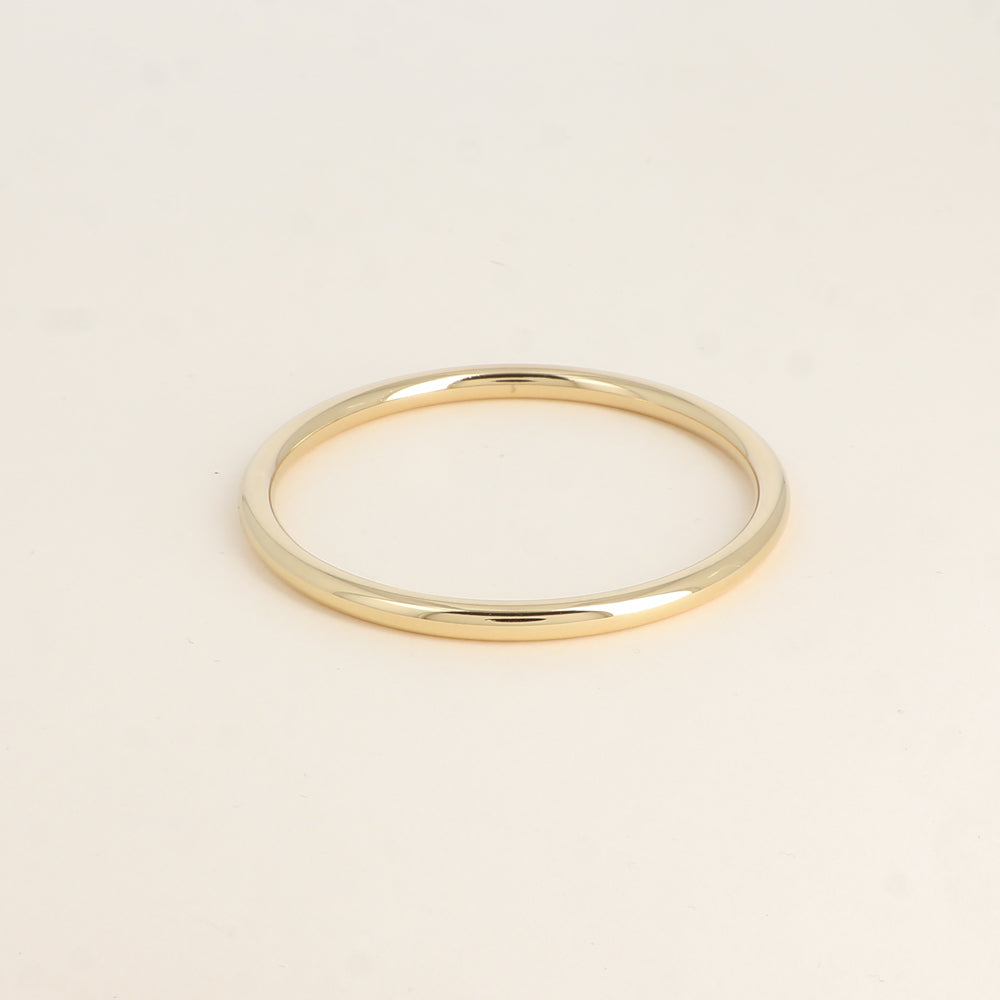 Jonc DAISY doré lisse