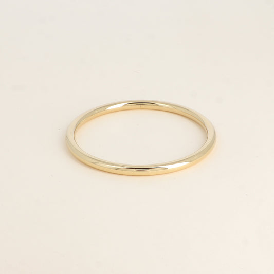 Jonc DAISY doré lisse