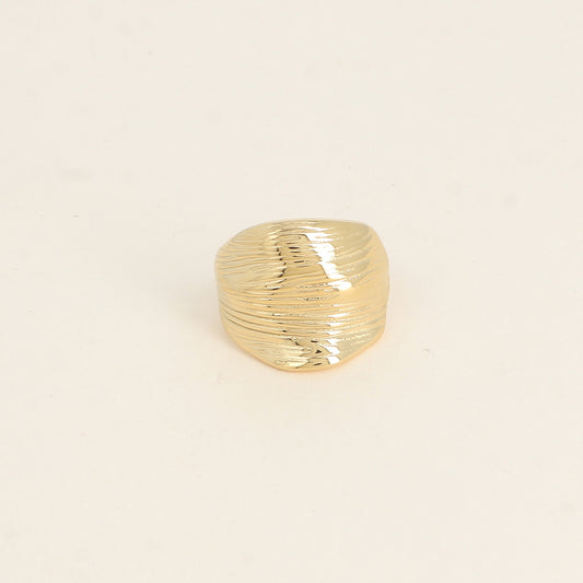 Bague VICTOR large feuille
