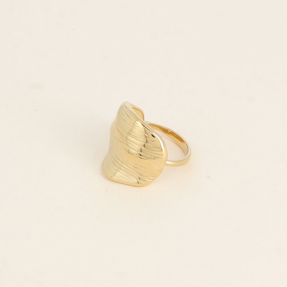 Bague VICTOR large feuille
