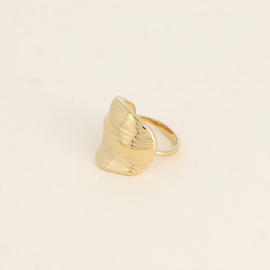 Bague VICTOR large feuille