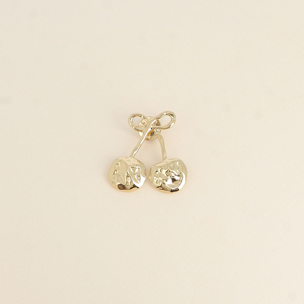 Pin's CERISE doré