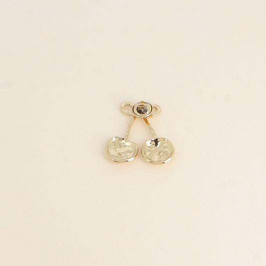 Pin's CERISE doré
