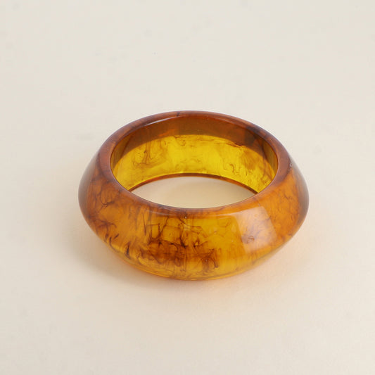 Jonc CHARLIE incurvée ambre