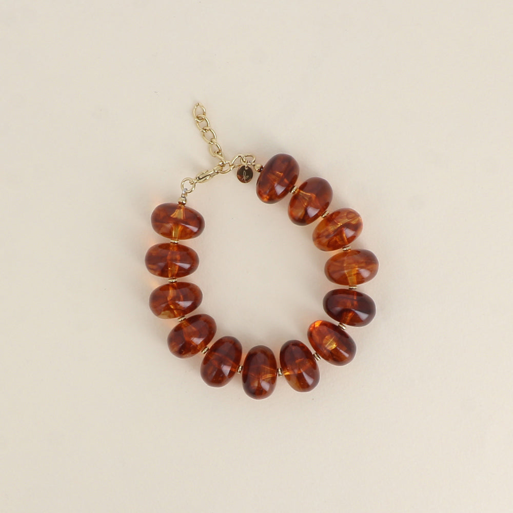 Bracelet OCTAVE marron