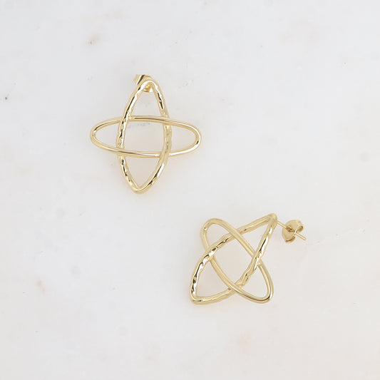 Boucles d'oreilles CHARLES constellation