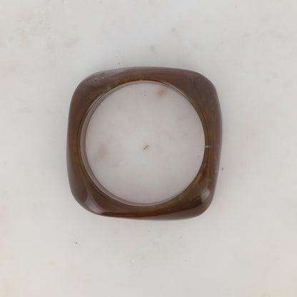 Jonc ARMAND marron foncé