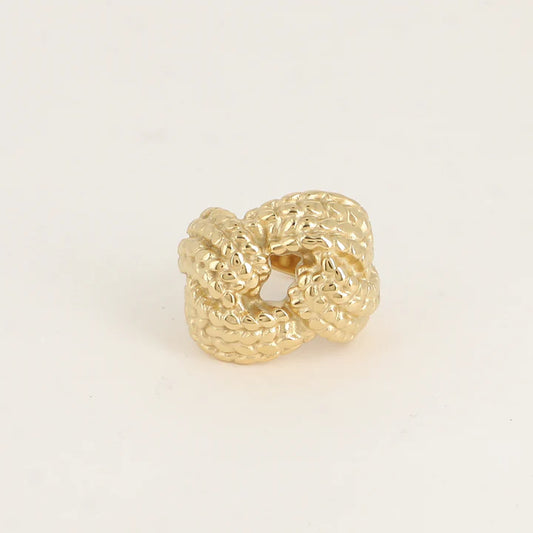 Bague NOÉMIE noeud tressée