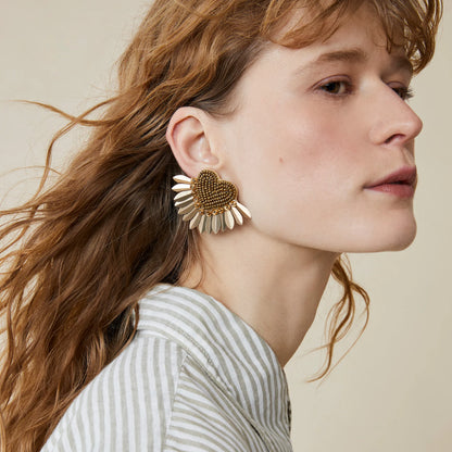 Boucles d'oreilles MINDY bronze