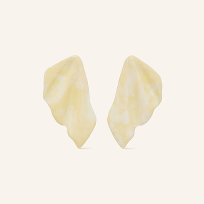 Boucles d'oreilles LIV écrues